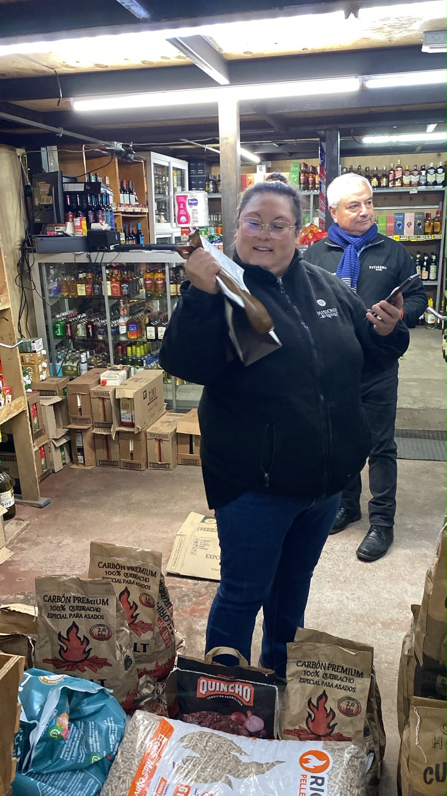 Karen, dueña de Comercial Miraflores, Puerto Montt